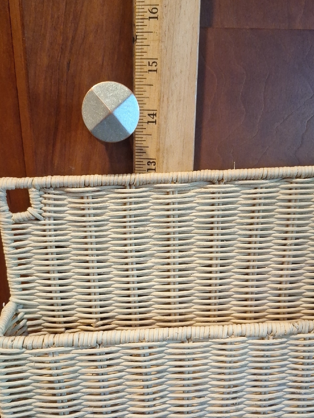 Wicker Storage Baskets in Natural Cream - Home Accents - Picture 3 of 5